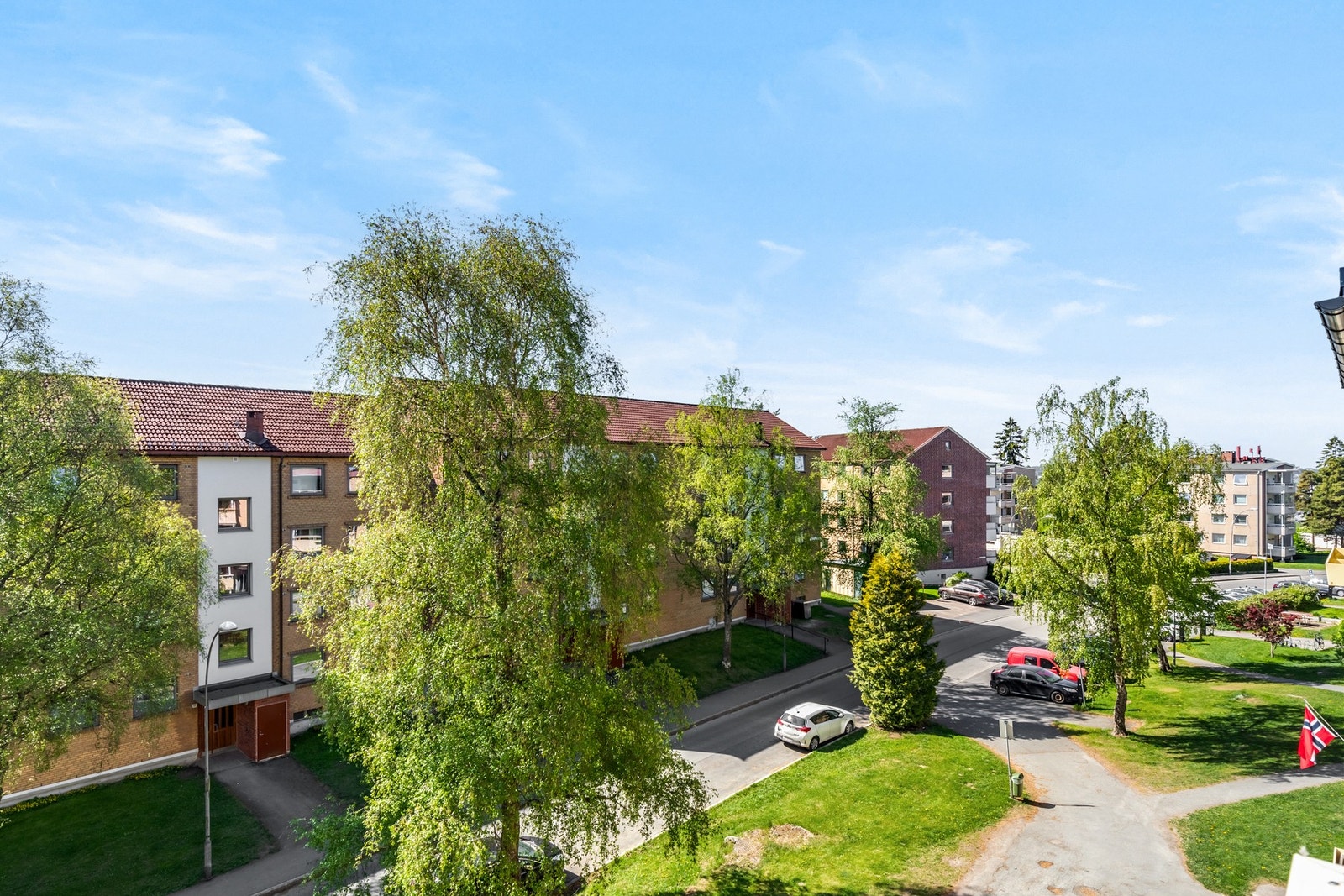 Flott utsikt - gode solforhold Galleribilde