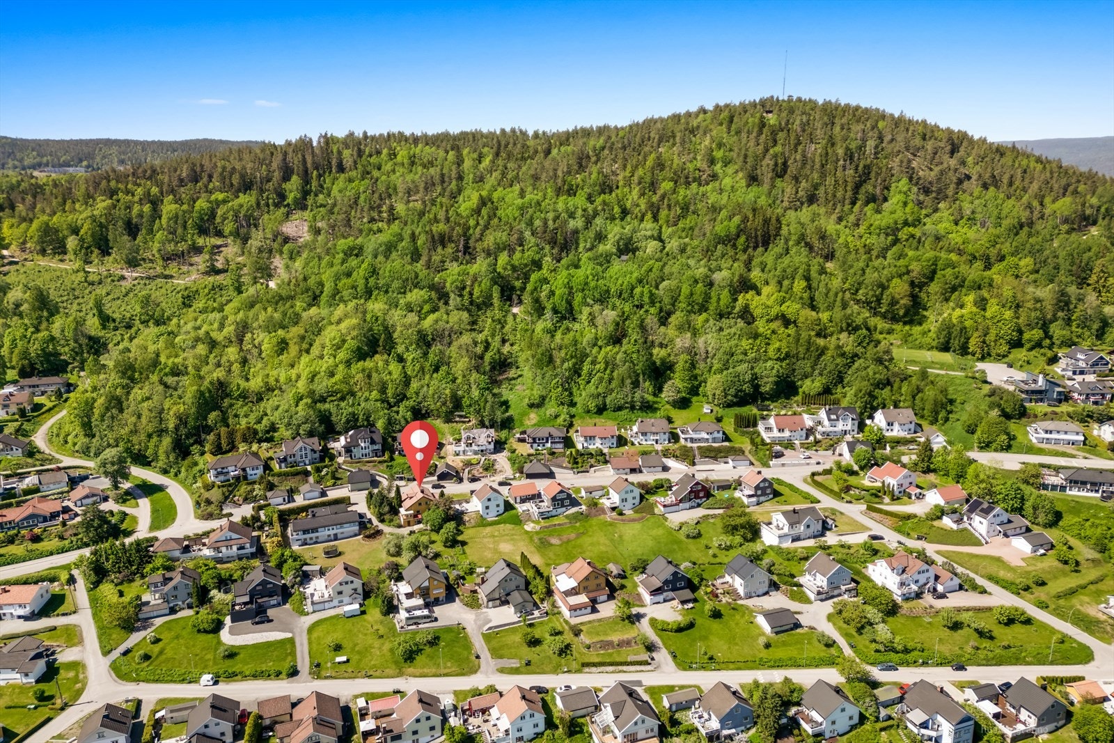 Dronefoto Galleribilde