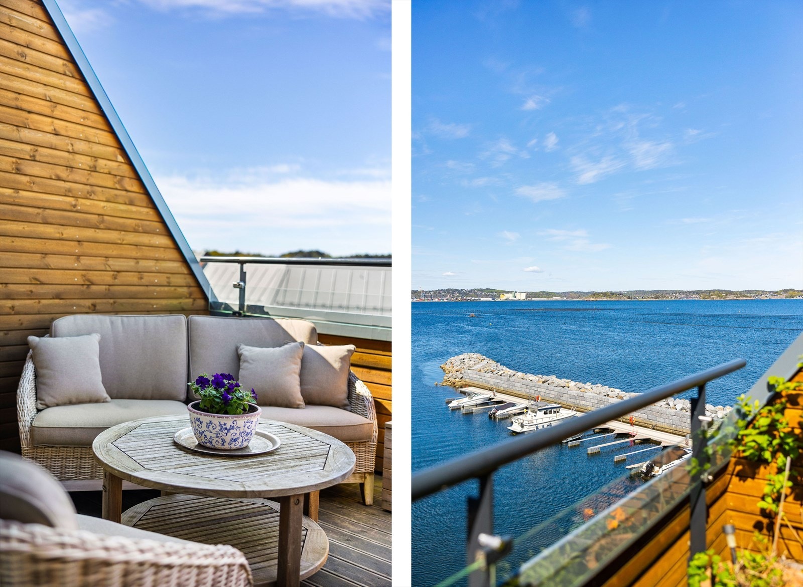 Bilde av båtplassen som kan kjøpes med - Ta heisen ned, gå 50 meter og du er i båten Galleribilde