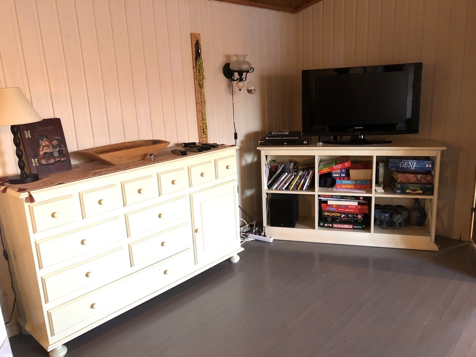 Tv- seksjonsdel Galleribilde