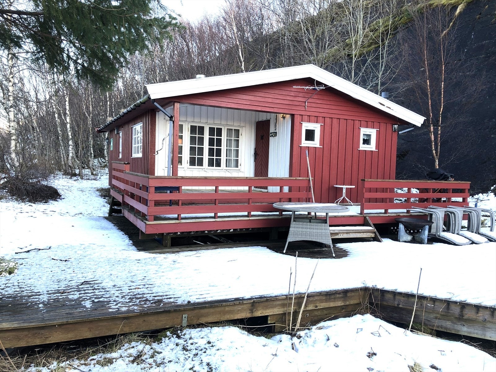 Vinterlig i Skaunesveien 47 Galleribilde