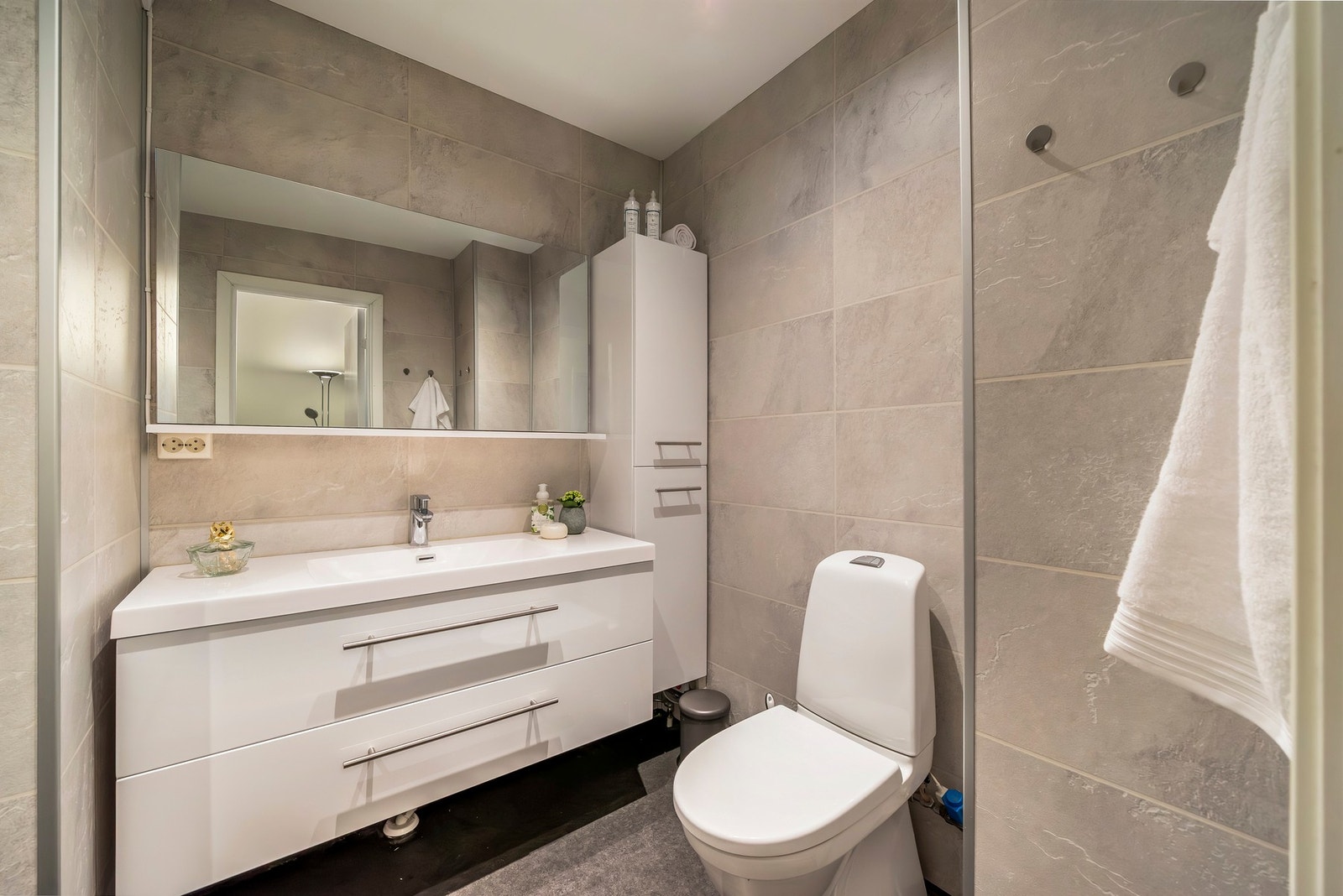 Tiltalende bad som ble renovert i 2018 Galleribilde