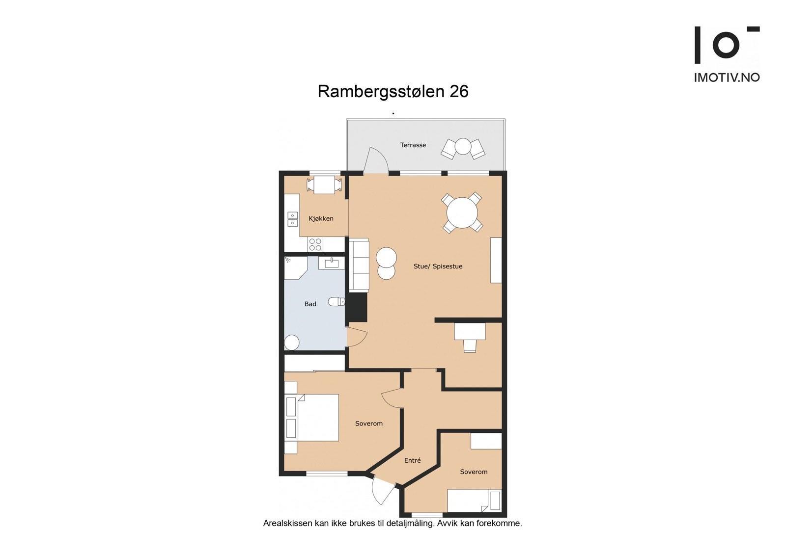 Plantegning | Areal: 68 kvm Galleribilde
