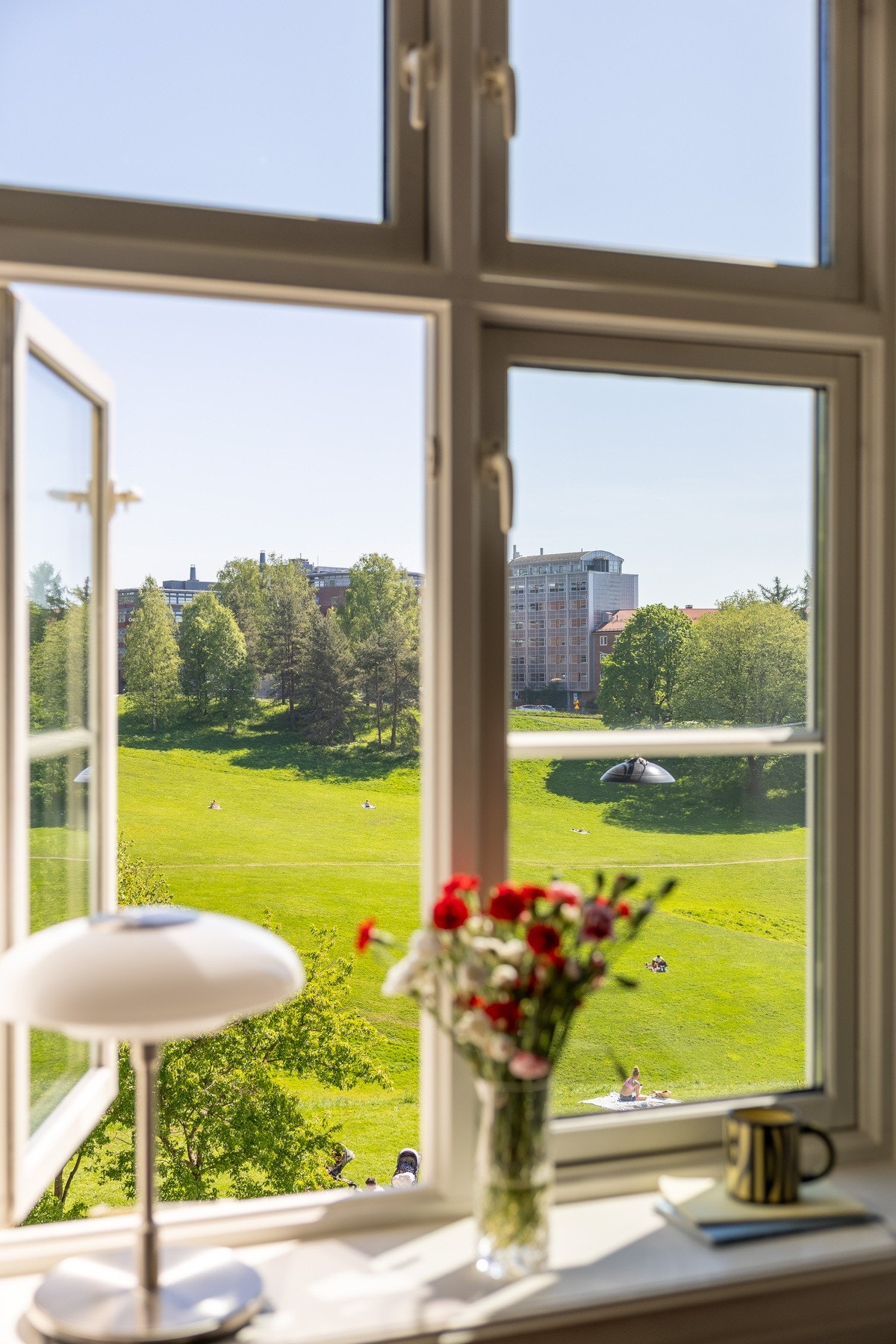 Her har man en idyllisk utsyn mot fantastiske Torshovdalen. Galleribilde
