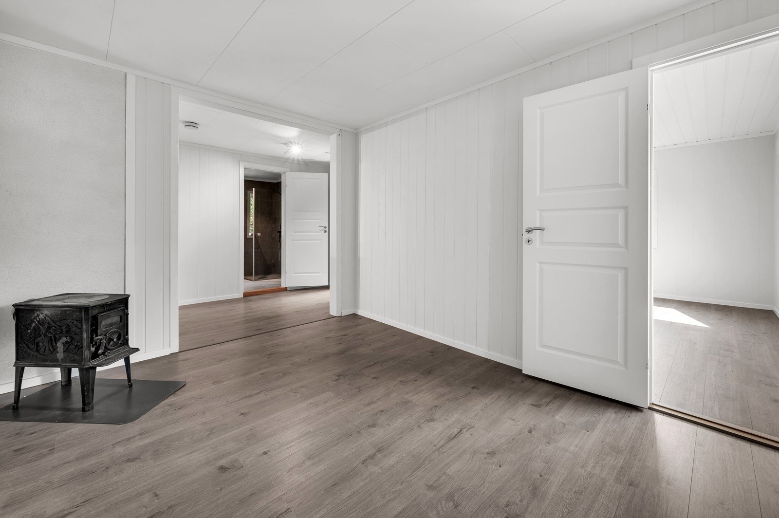 Her kan man fint ha en liten TV stue. Galleribilde