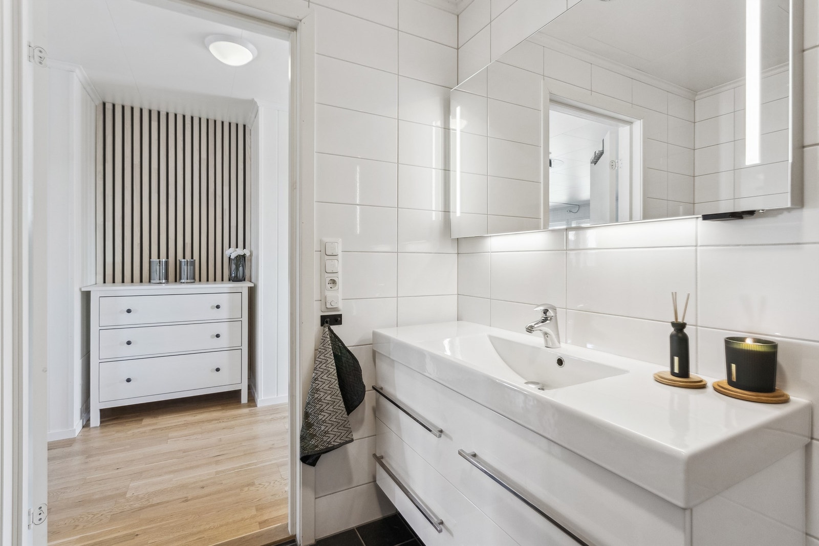 Fin innredning på badet Galleribilde
