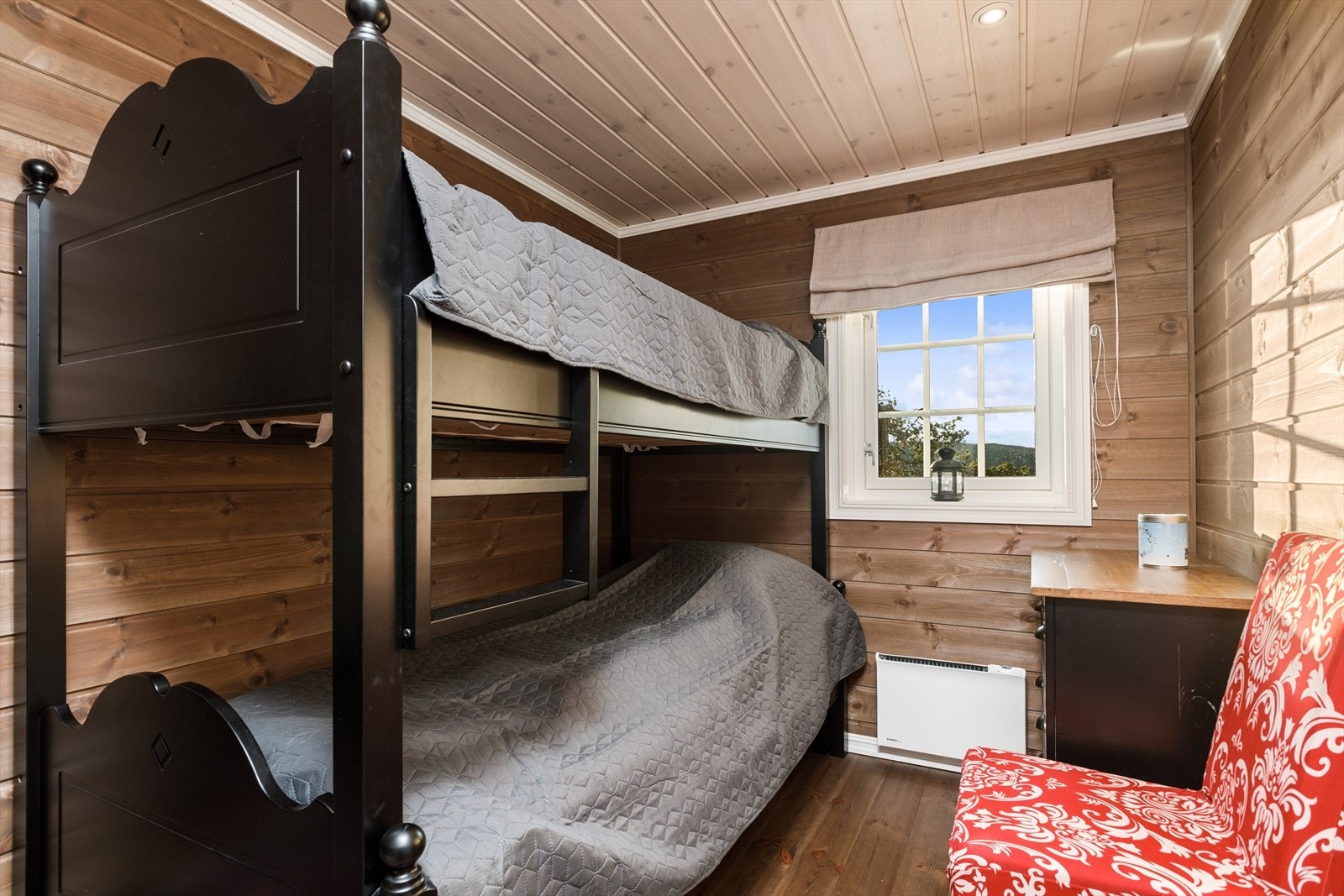 De andre soverommene er innredet med køyeseng. Galleribilde