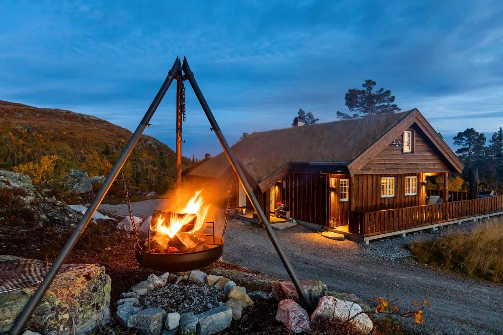 Her ligger alt tilrette for fine og minnerike dager sammen med familie og venner. Galleribilde
