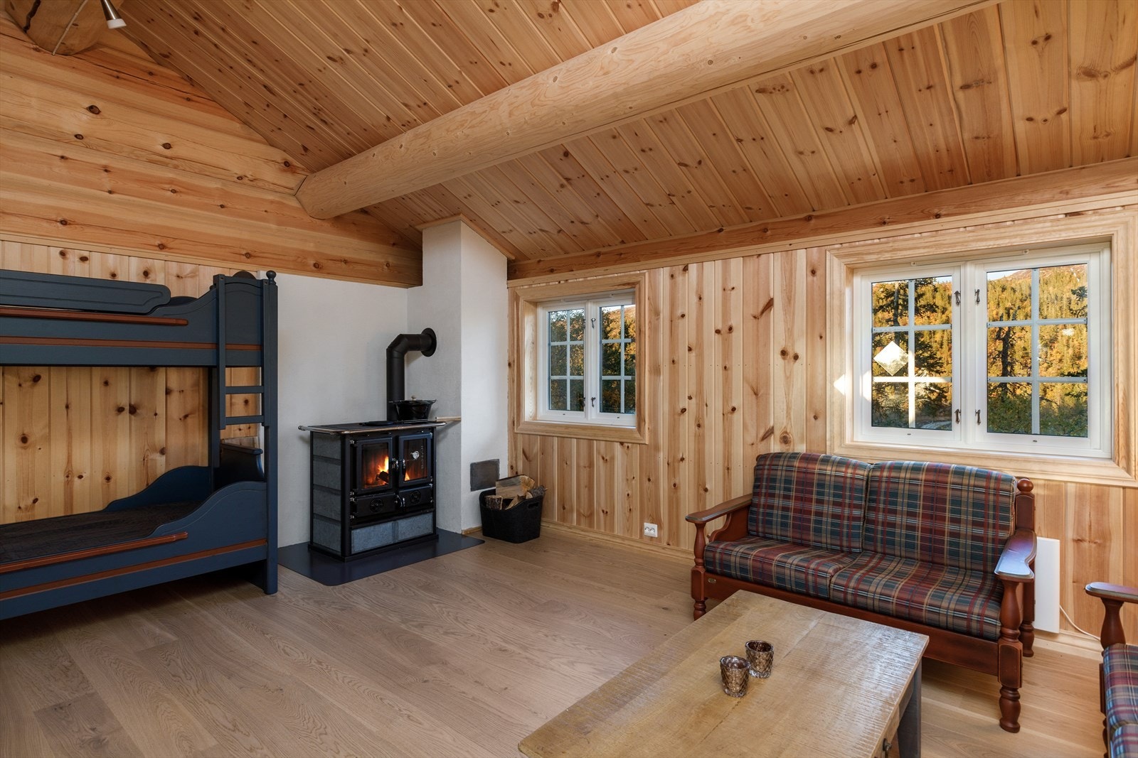 Anneks med peis Galleribilde