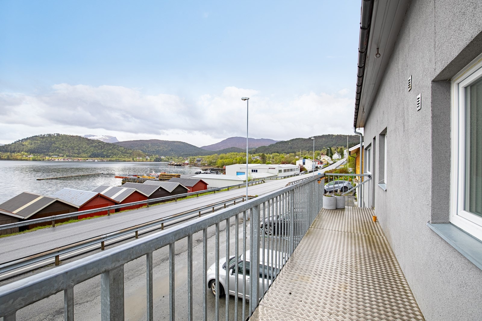 Balkongen med flott utsikt og gode solforhold Galleribilde