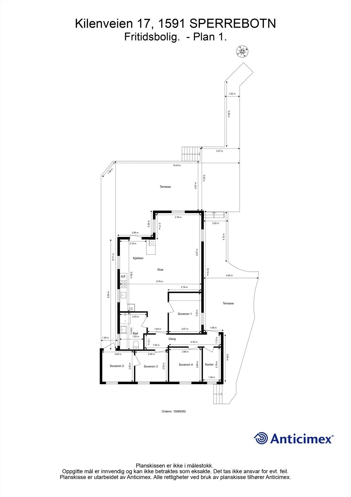 Planskissen er veiledende. Galleribilde