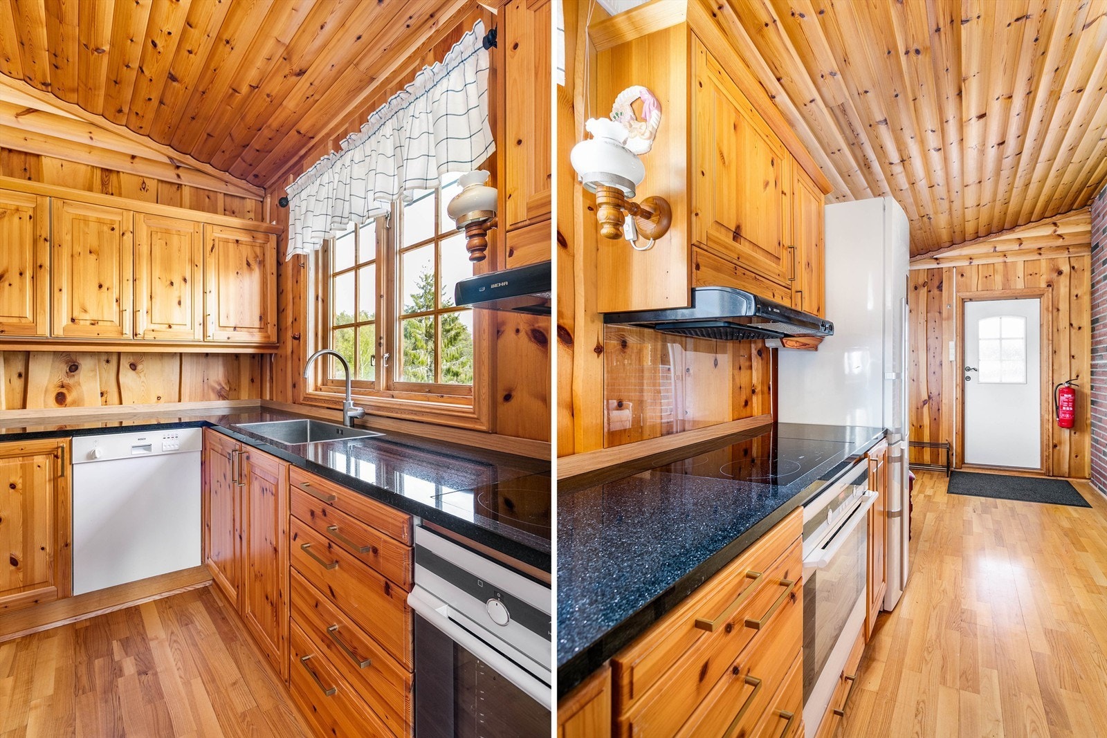 Kjøkkenet ble i 2022 påkostet med nye benkeplater i stein. Nytt armatur ble montert i 2024. Hvitevarene medfølger. Galleribilde