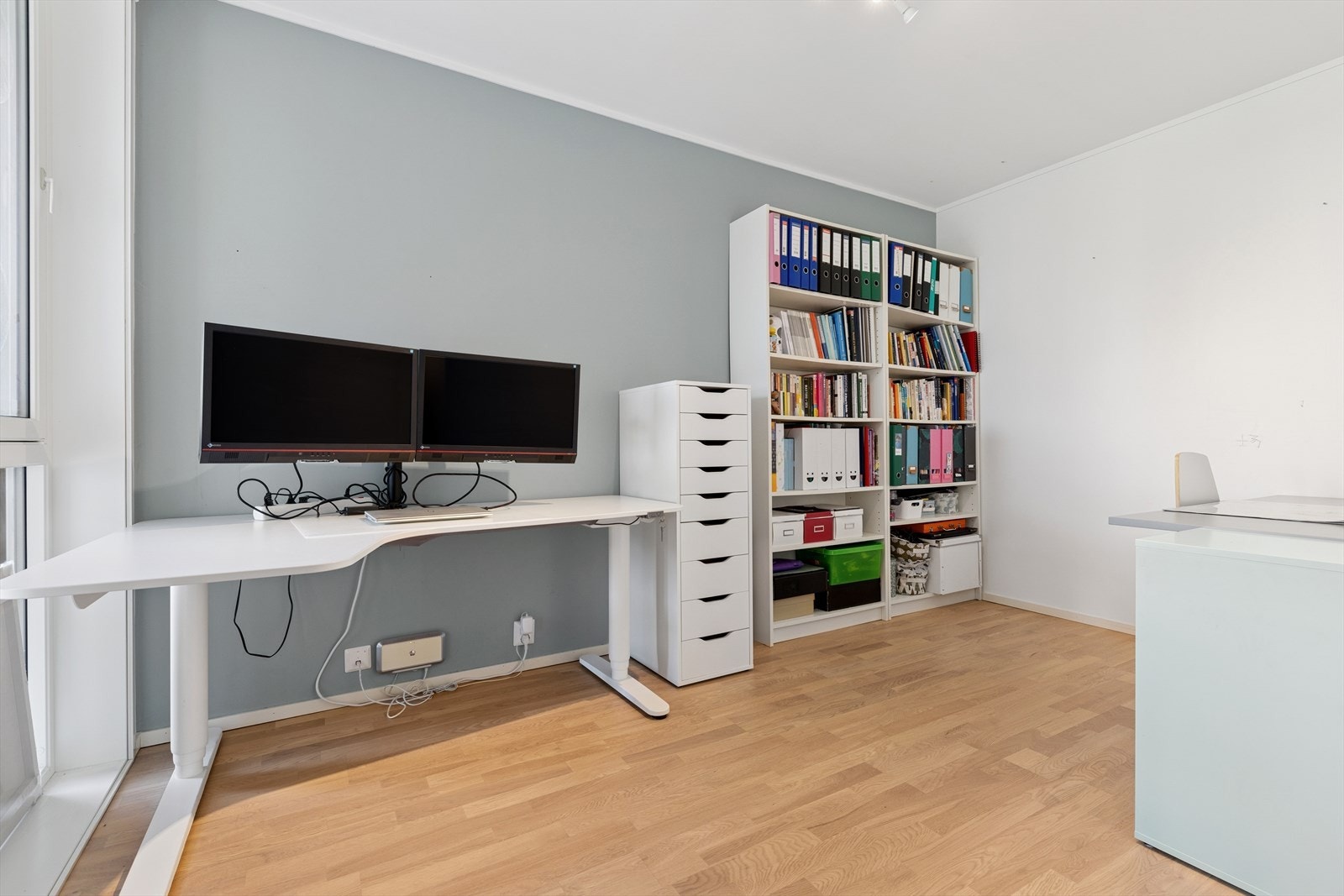 Dette soverommet benyttes i dag som kontor. Galleribilde