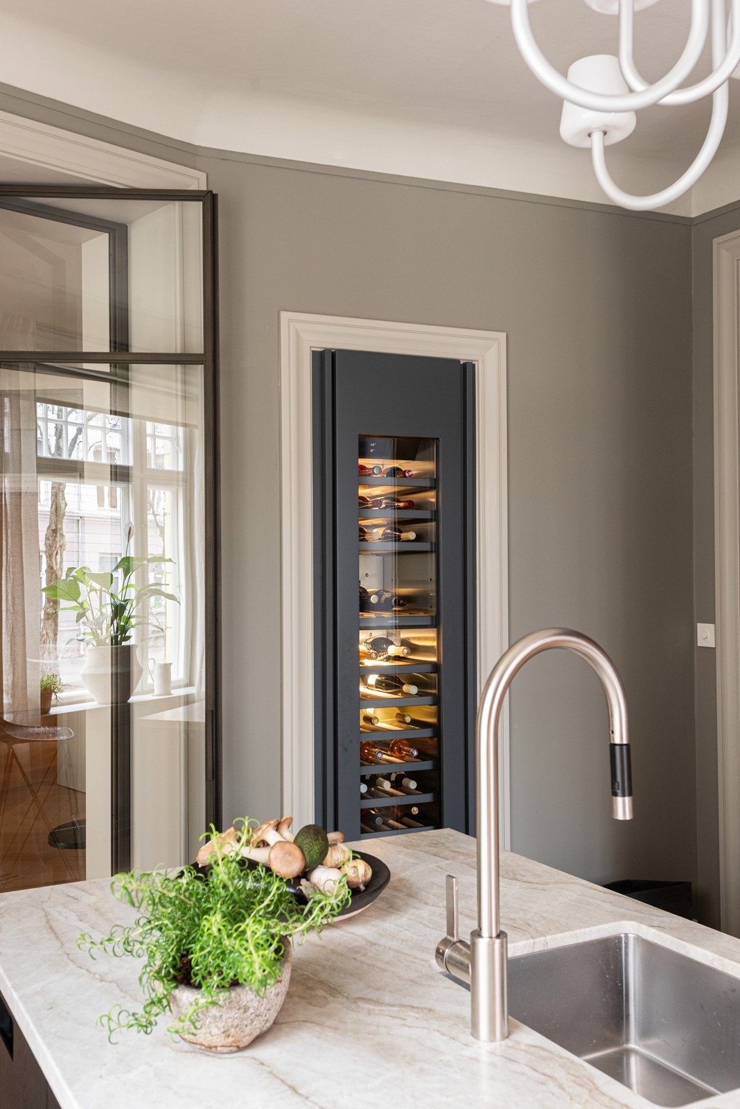 Integrert og diskret vinskap fra Gaggenau Galleribilde