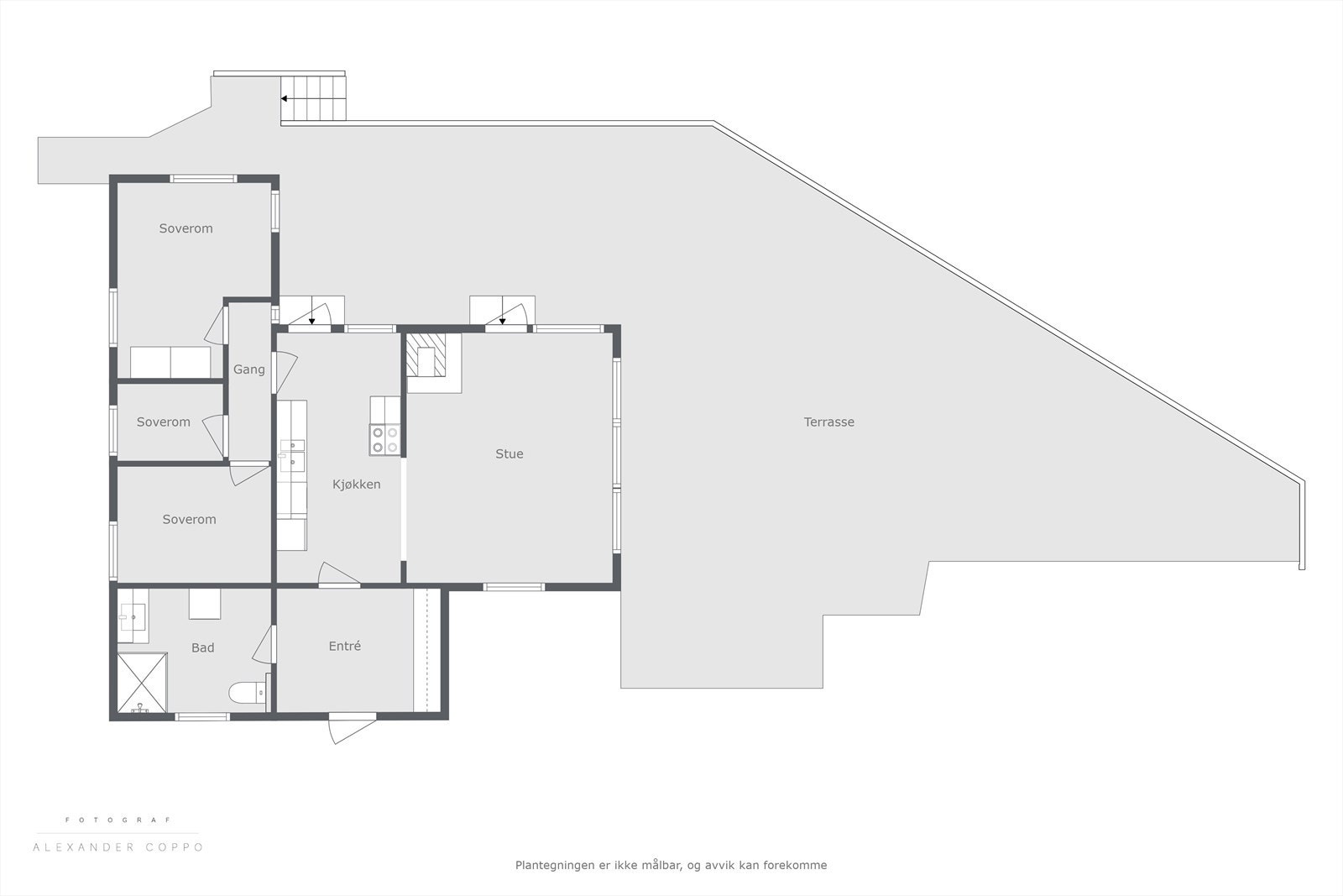 Planskisse Galleribilde