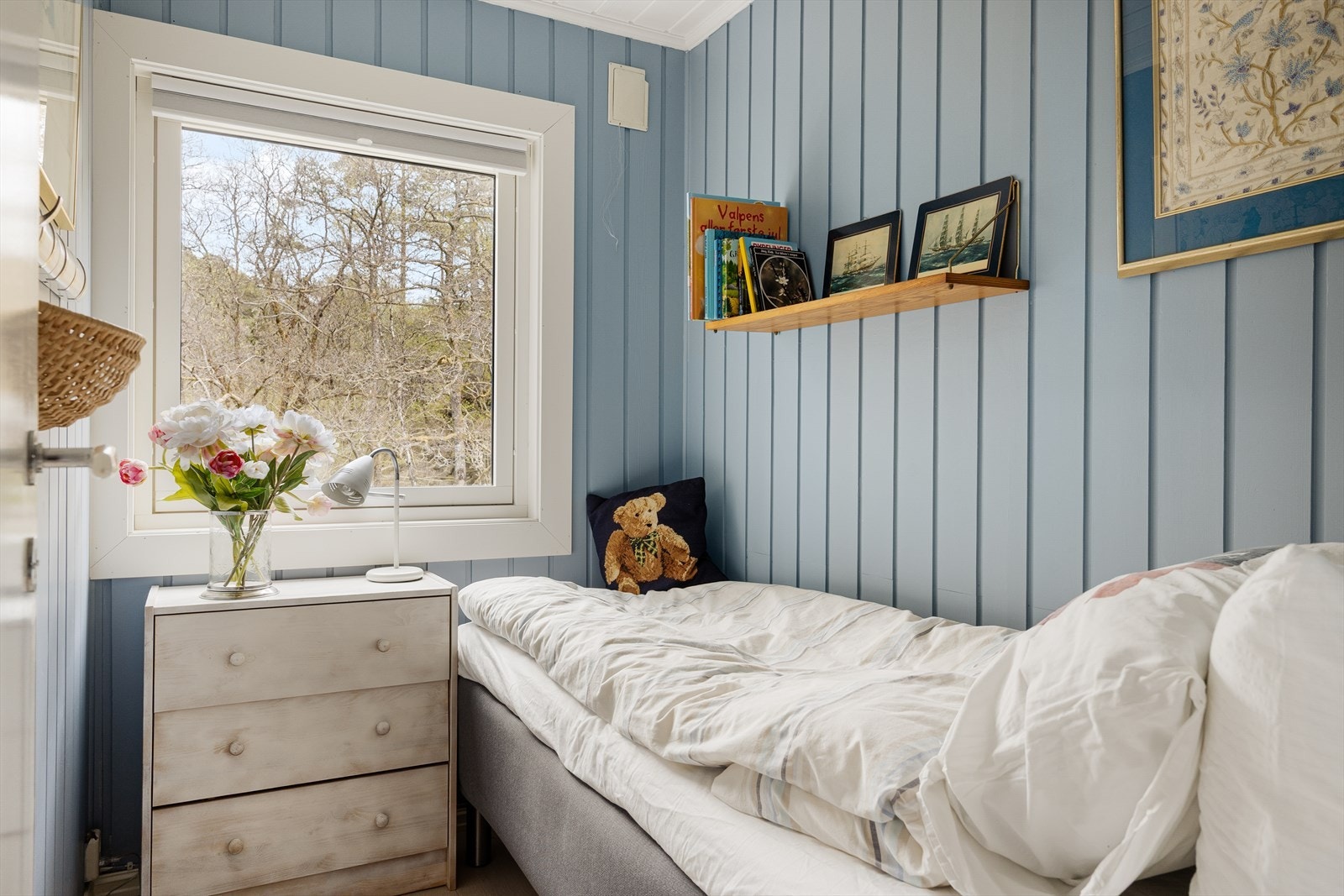 Det minste soverommet passer perfekt til gjesterom eller barnerom. Galleribilde