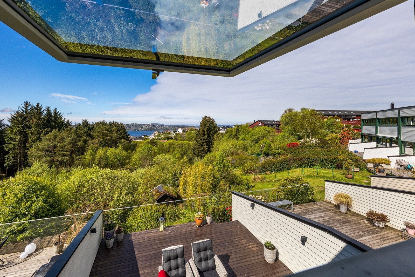 Utsikt fra soverom Galleribilde