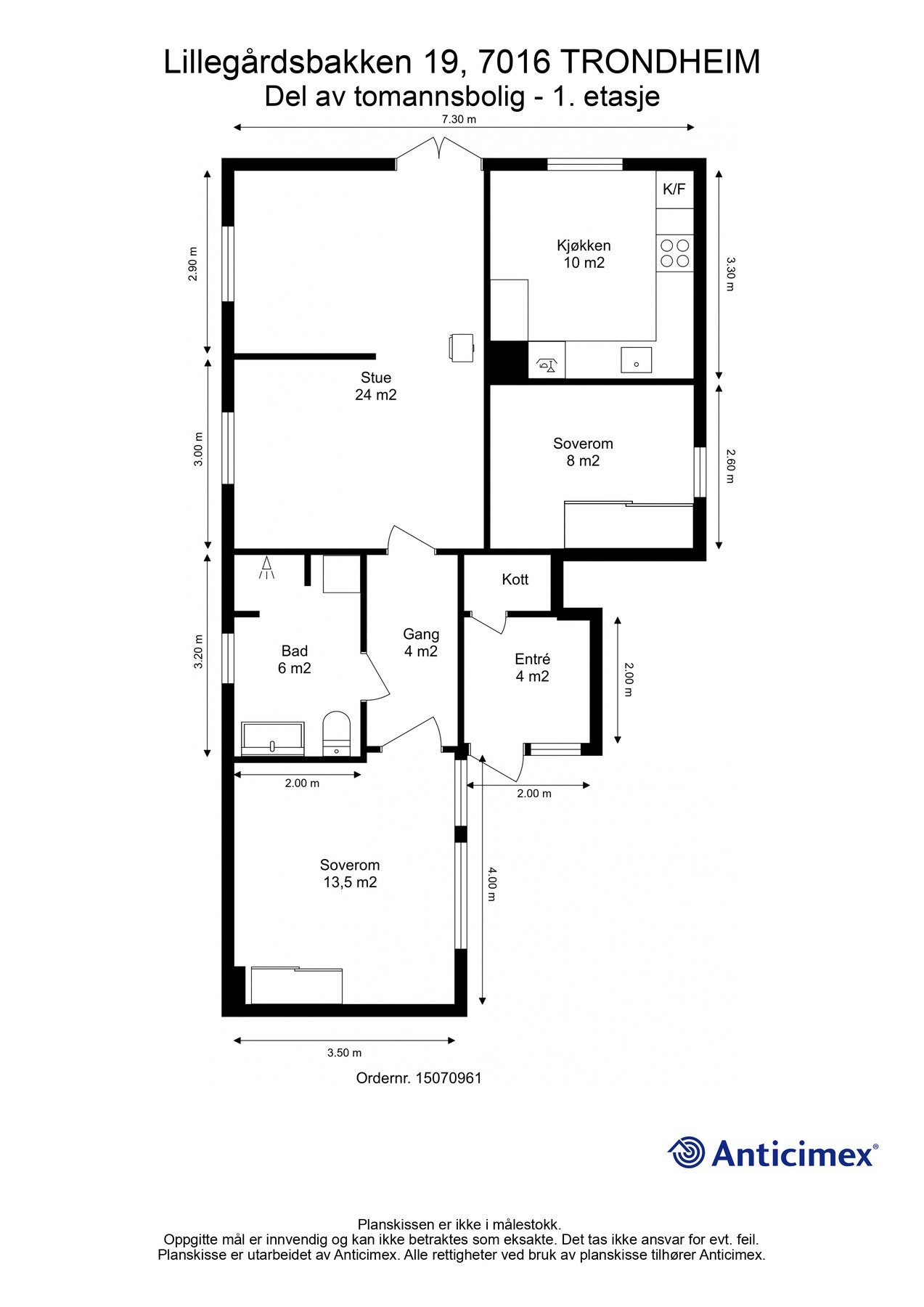 Plantegning. Galleribilde