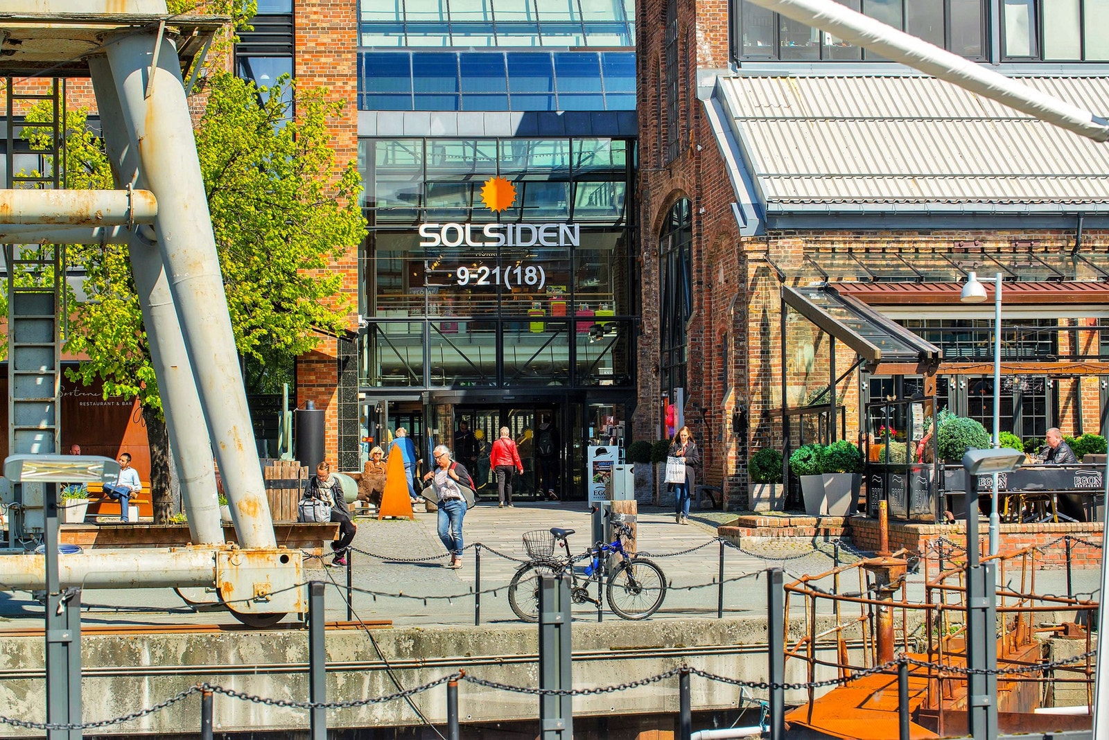 Boligen ligger like i nærheten av Solsiden. Galleribilde