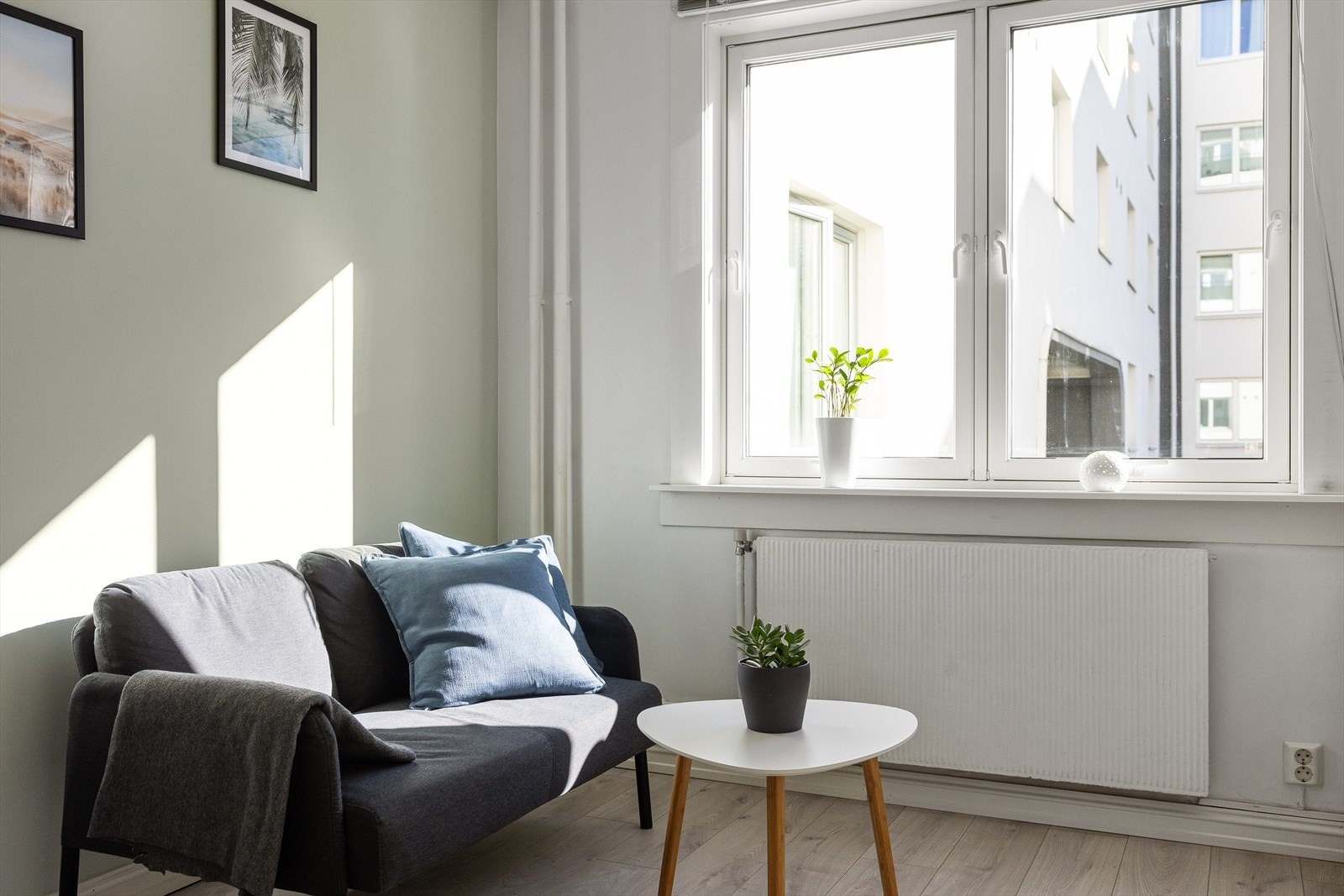 Borettslaget pusset opp fasaden og byttet vinduer i 2016. Galleribilde