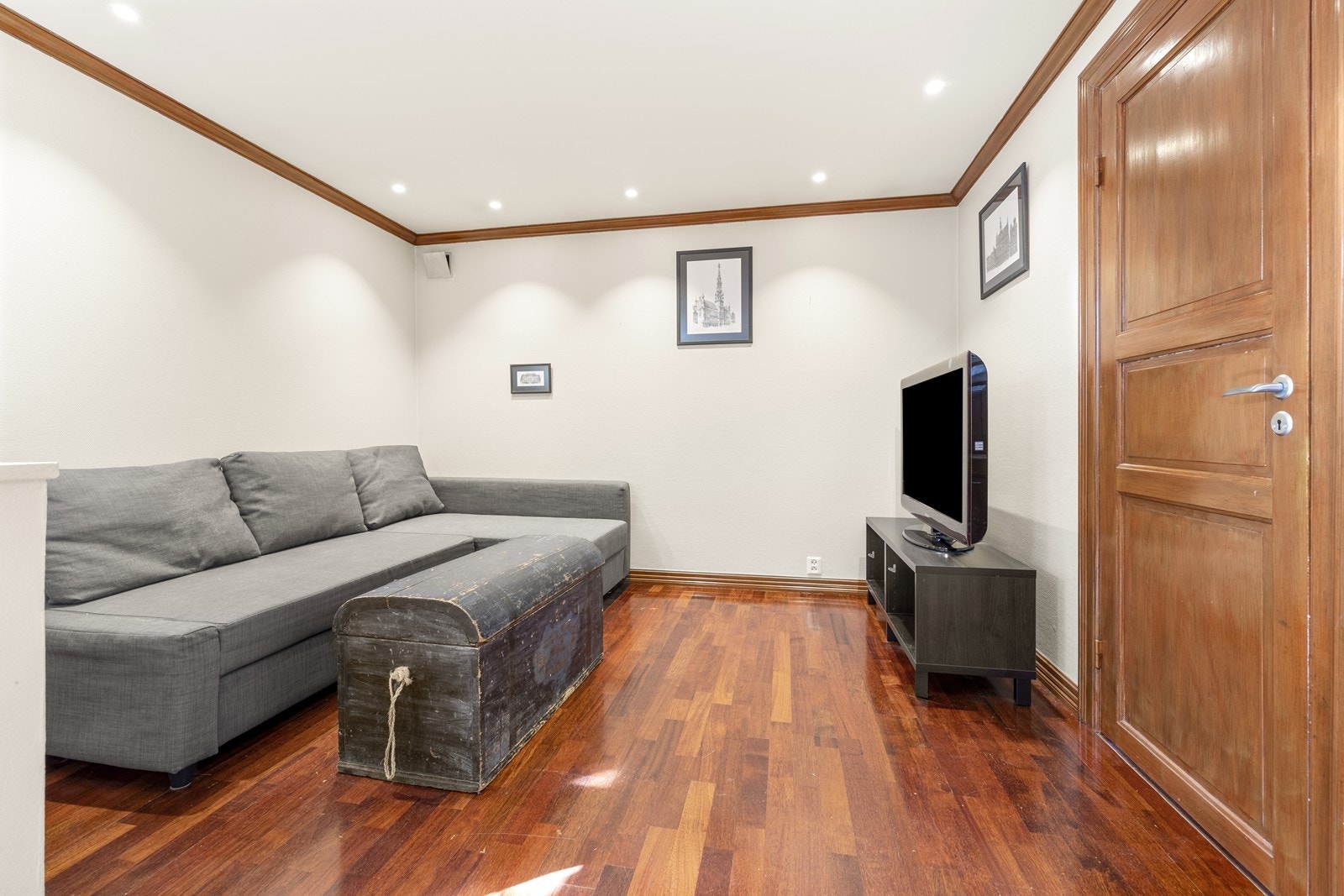 Her er det mulig for f.eks filmkvelder. Galleribilde