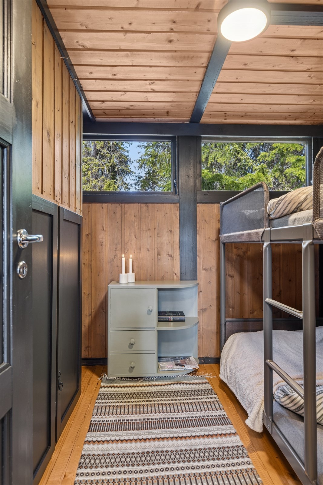 Hytta har to soverom. Galleribilde