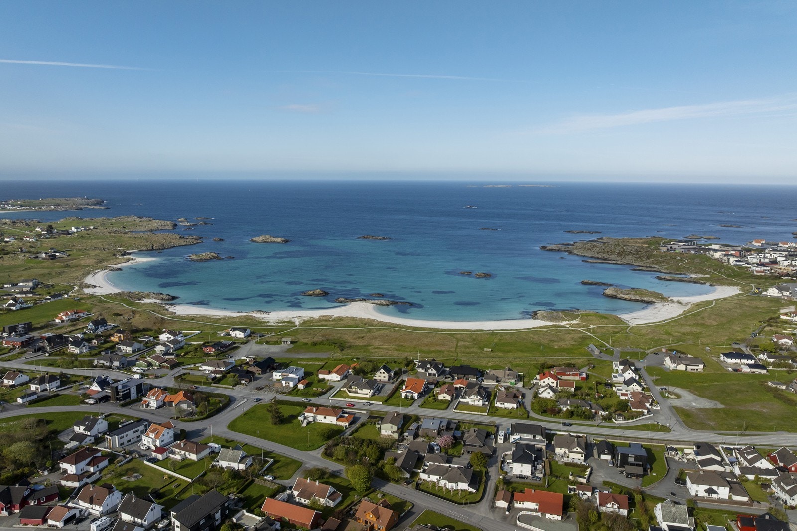 Her bor du i nærheten av en av Norges flotteste strender. Galleribilde