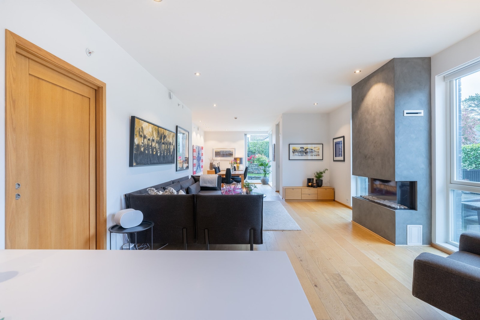 Fra kjøkken mot stue Galleribilde