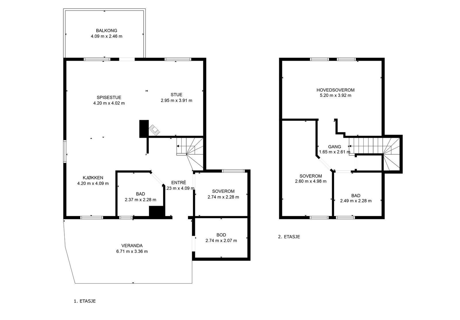 Før vi blar videre tar vi en titt på boligens planskisse, slik at du får orientert deg litt før vi går inn. Galleribilde