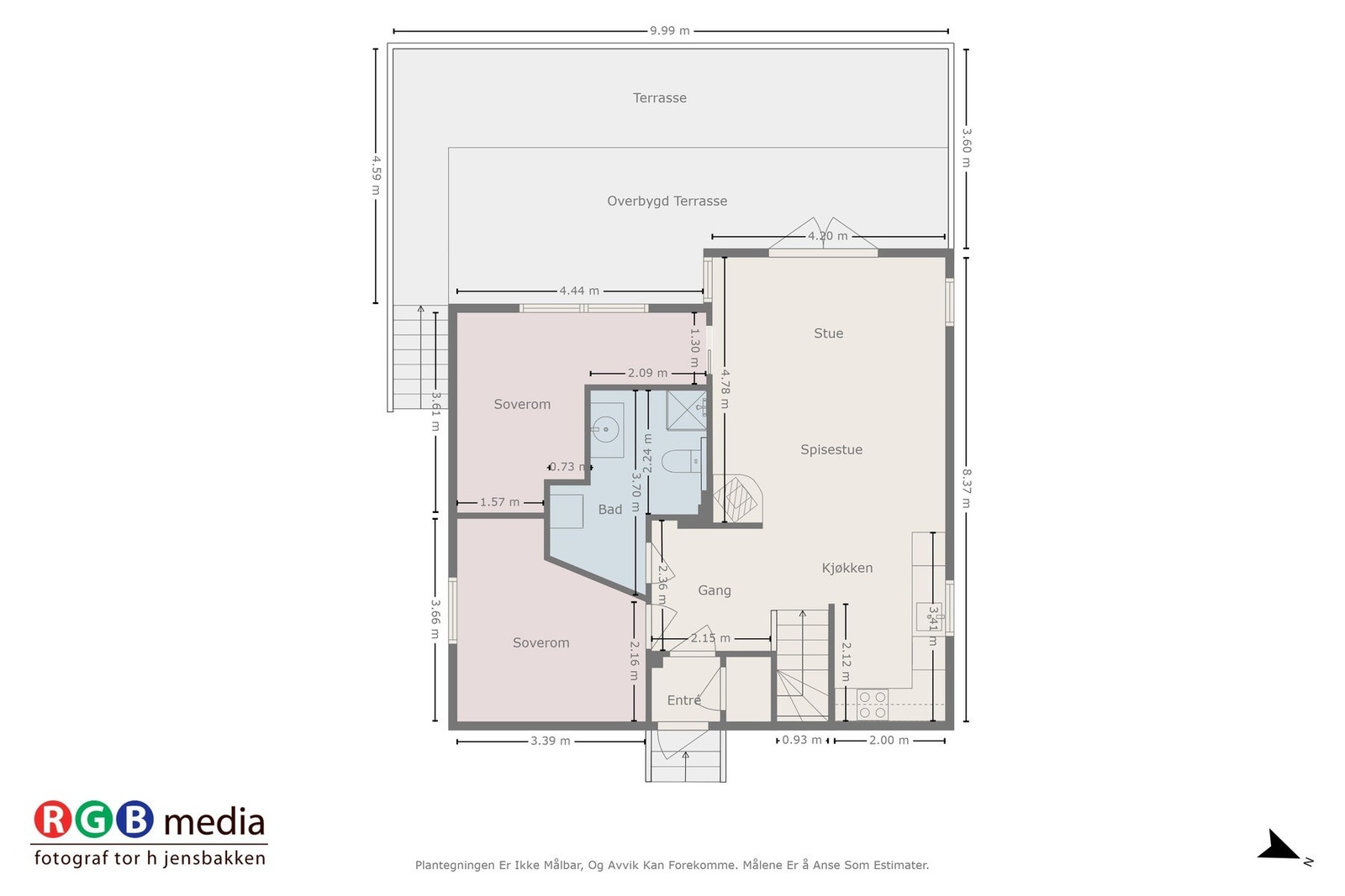 Plantegning 1. etasje. Galleribilde