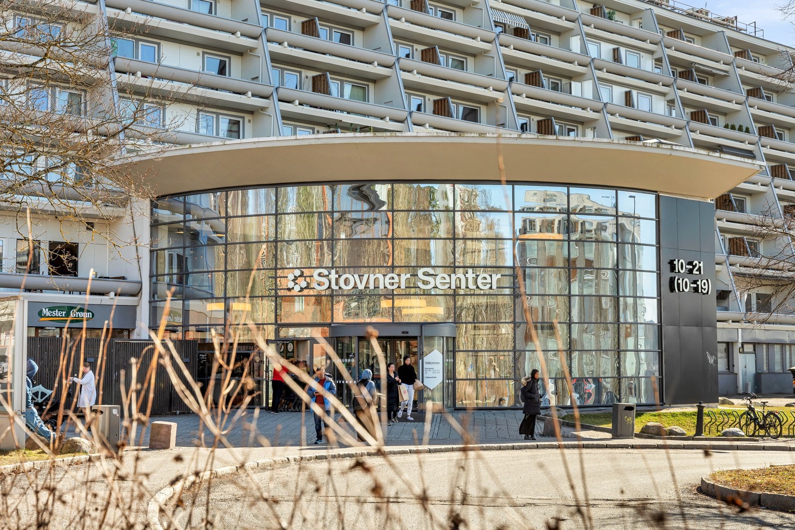 Gangavstand til Stovner senter. Galleribilde
