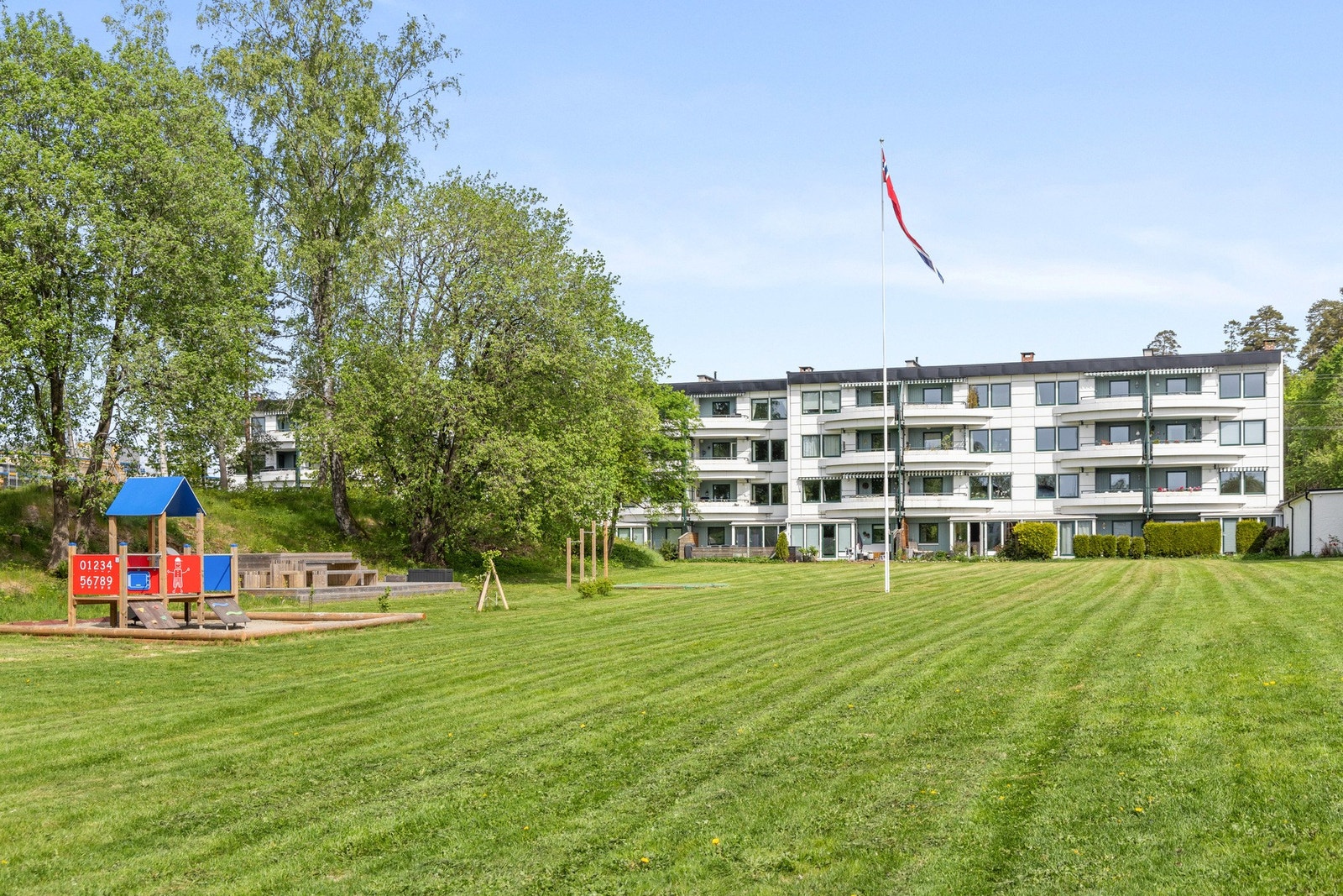 Fellesområdene byr på flere flotte apparater for barna Galleribilde