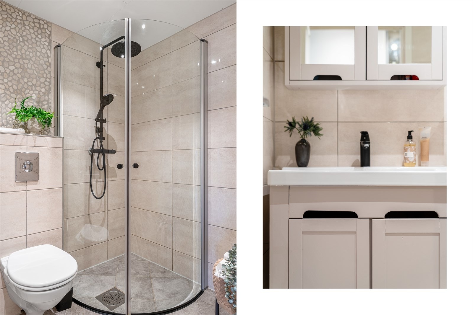 -Baderomsinnredningen er oppgradert i 2025 - Galleribilde