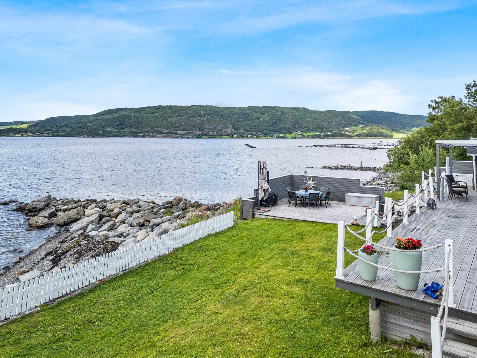 Flott plassering. Galleribilde