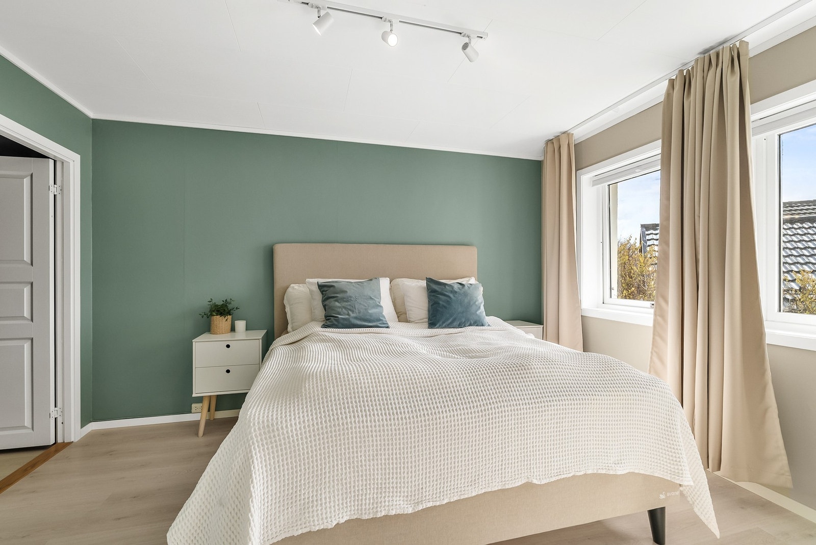 Hovedsoverommet har varmekabler i gulvet Galleribilde