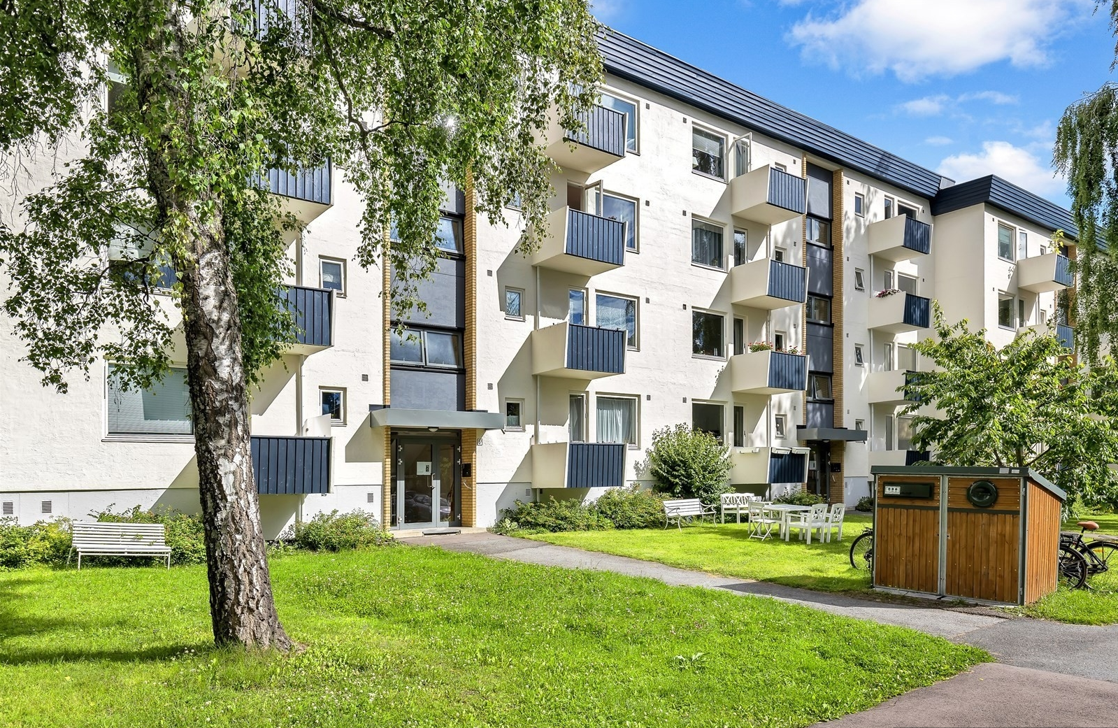 Pent opparbeidet fasade. Velkommen til visning! Galleribilde