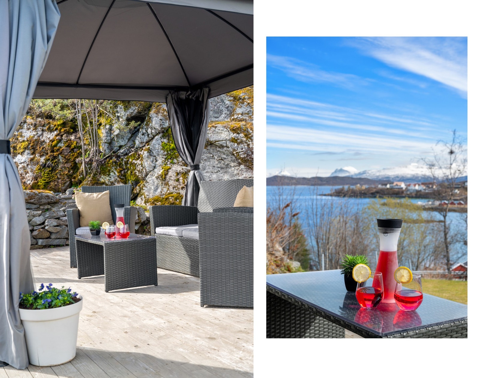 Solrike sommerdager kan nytes her i godt lag :) Galleribilde