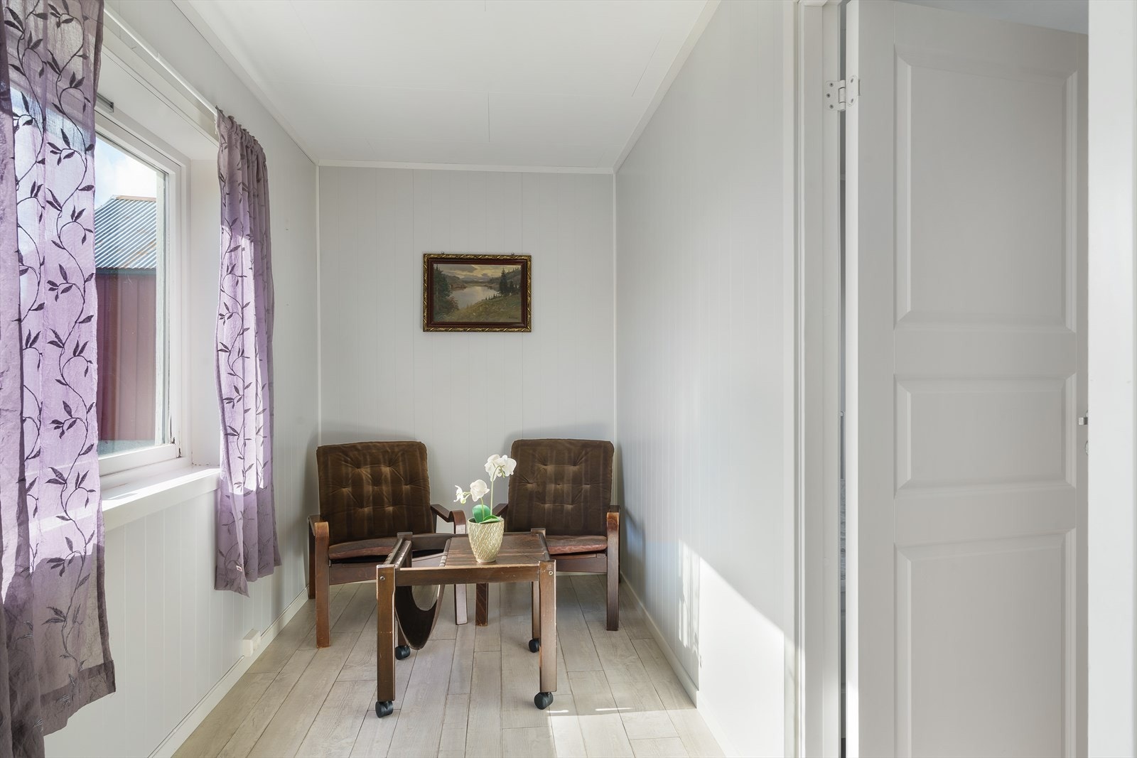 Soverom etablert i hovedetasjen. Galleribilde