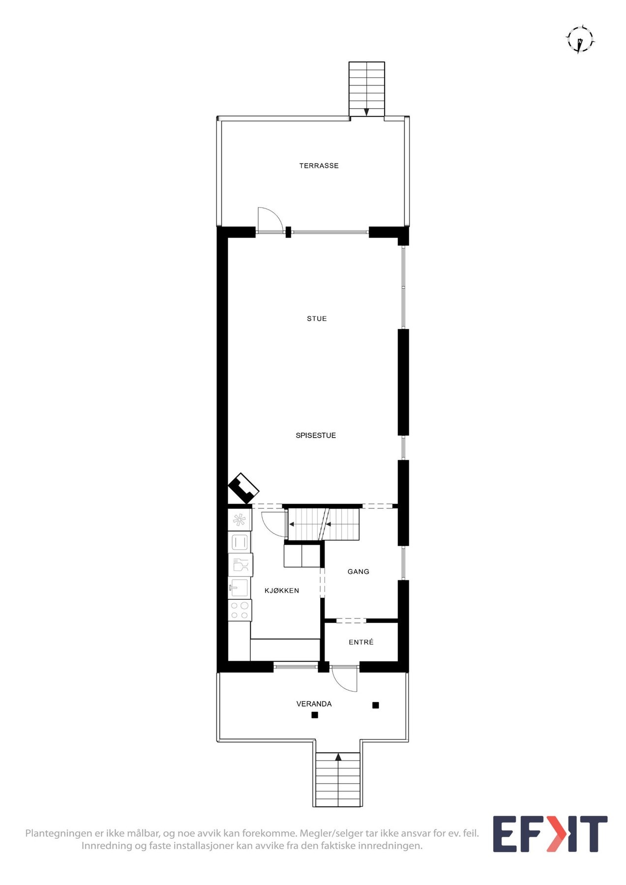 Plantegning 1. etasje. Galleribilde