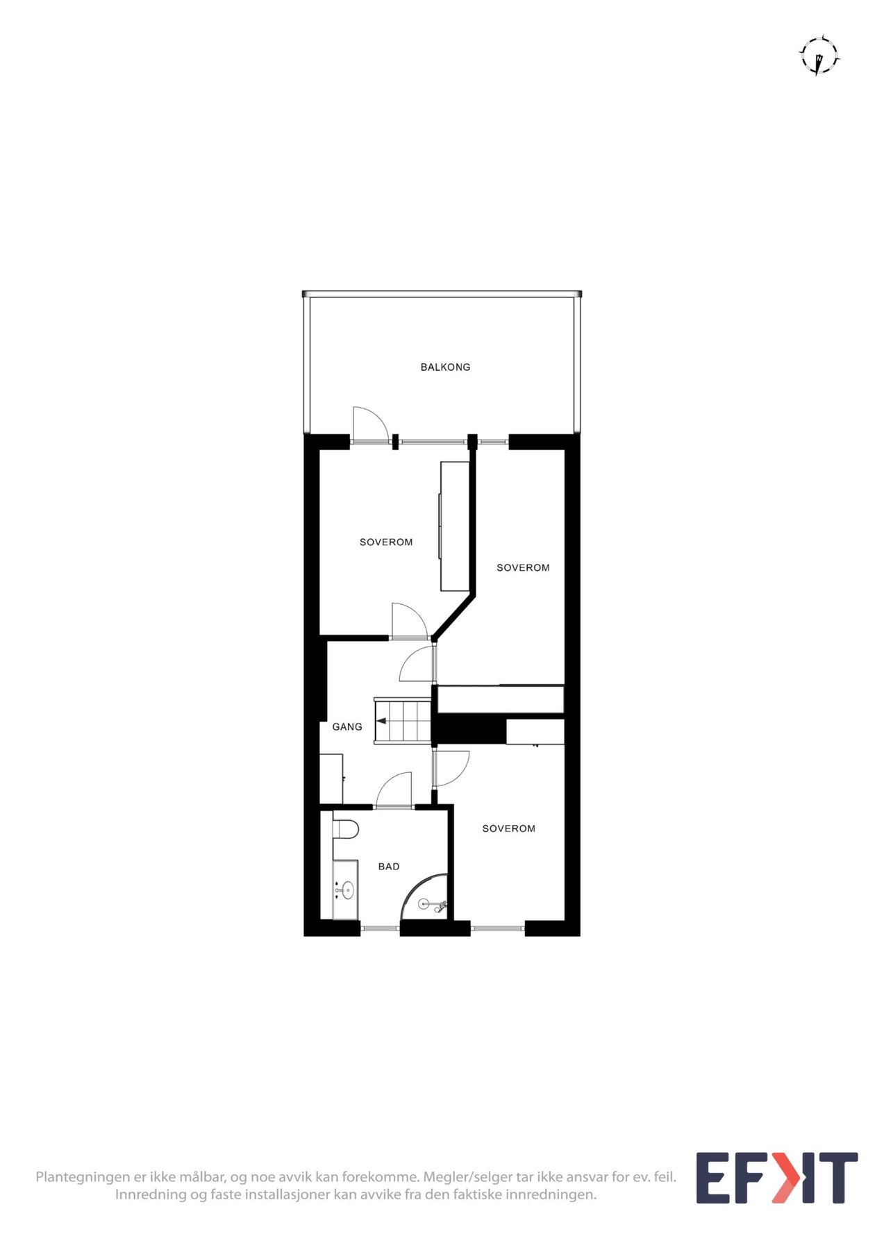 Plantegning 2. etasje. Galleribilde