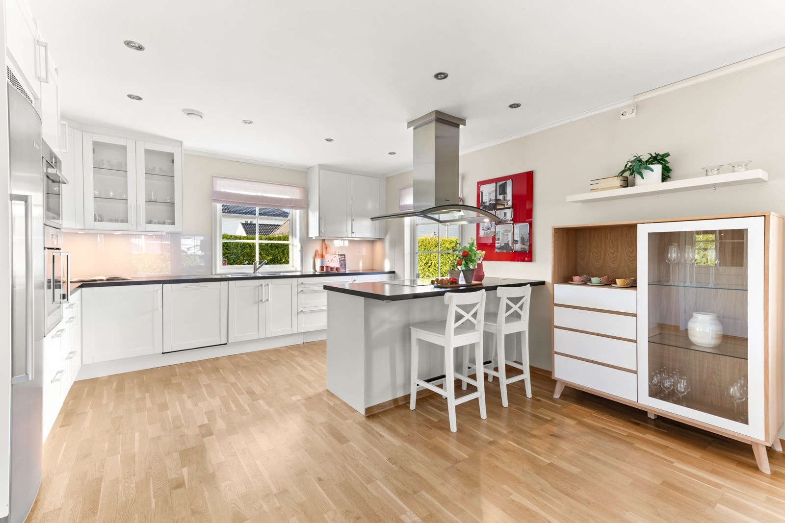 Boligen har balansert ventilasjon. Galleribilde