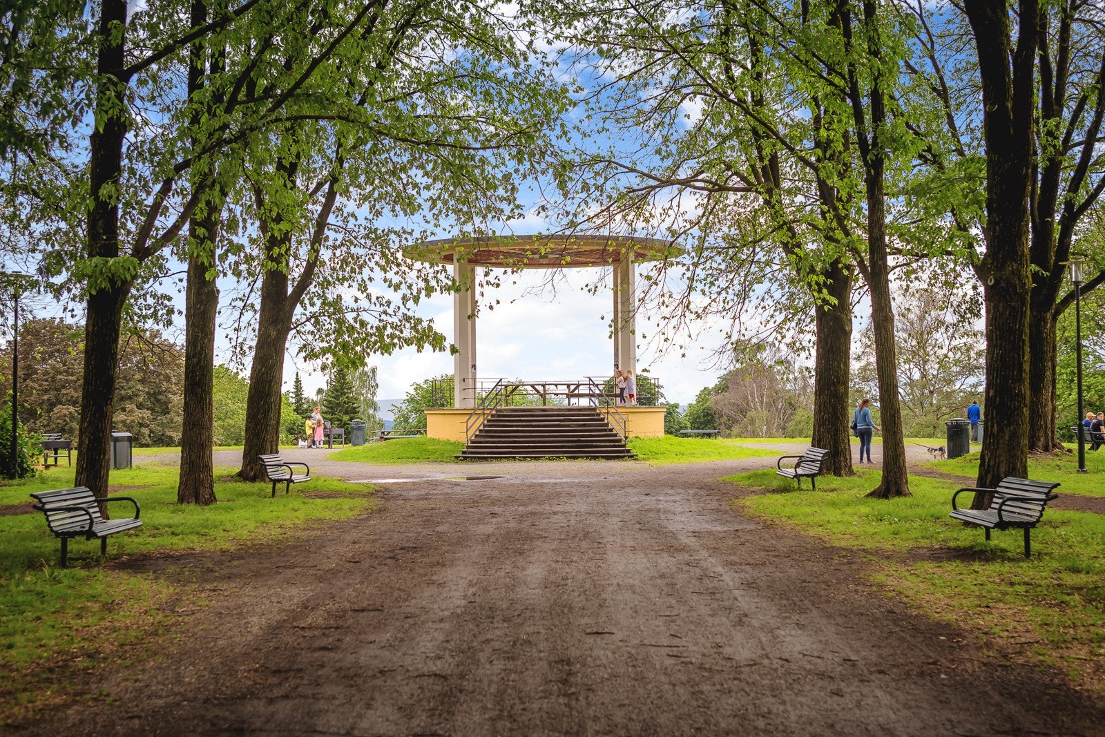 Torshovparken ligger rett ved leiligheten. Galleribilde