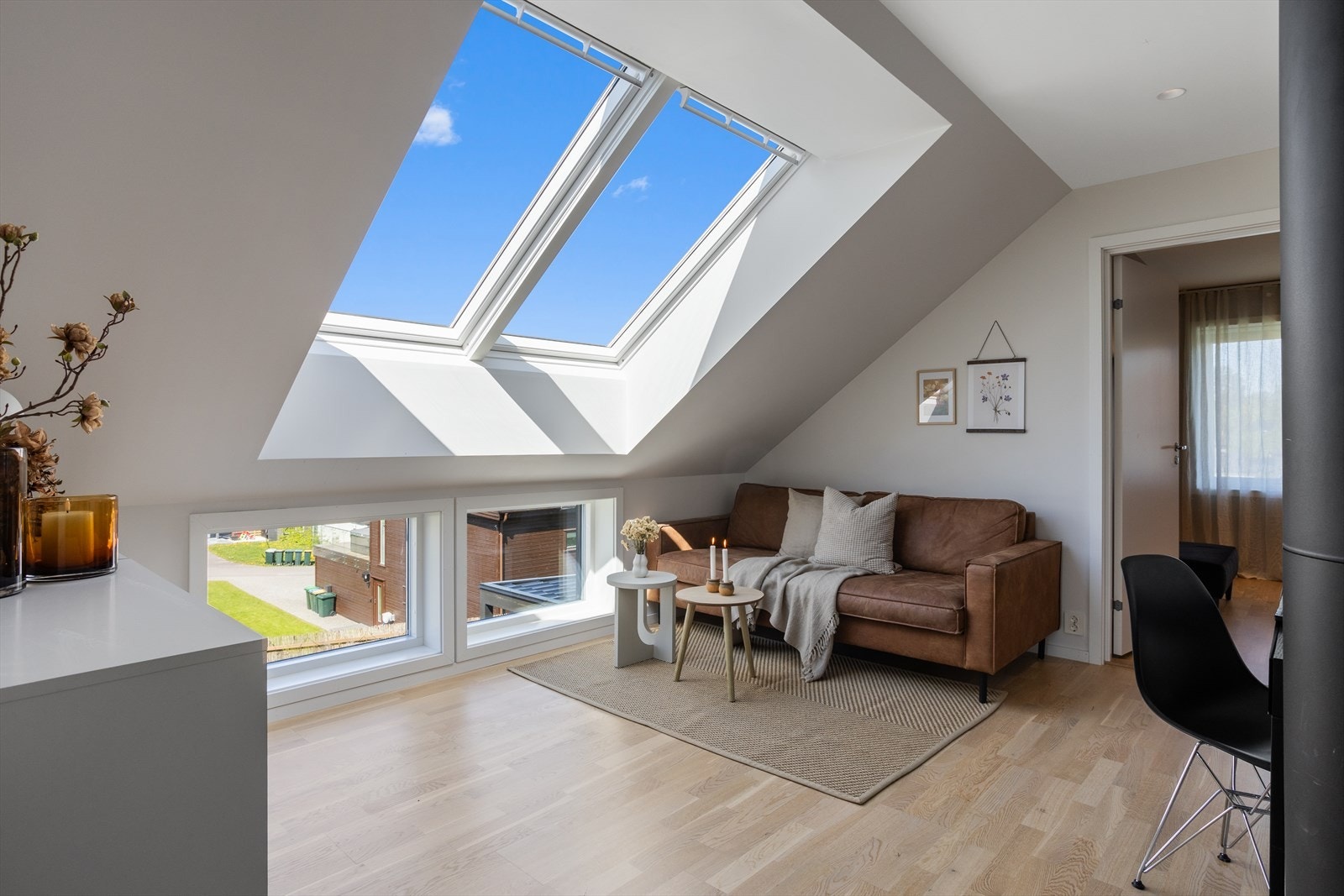 Det er god plass for en ekstra tv-stue i 2. etasje Galleribilde