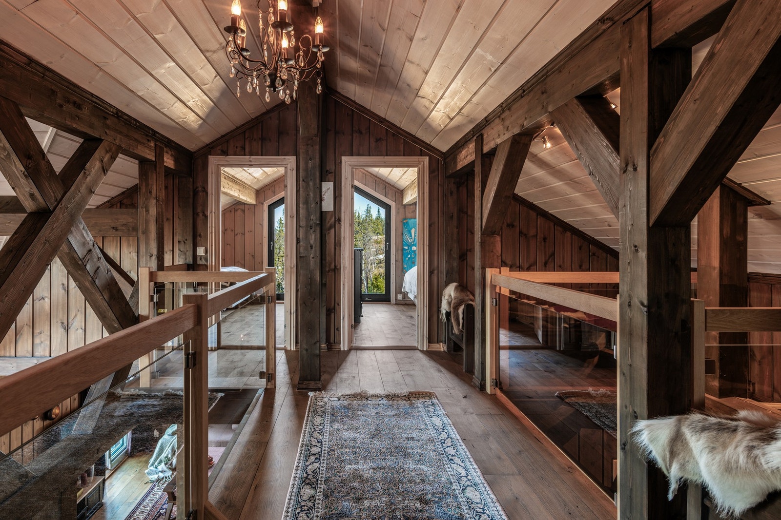 I 2. etasje finner man tre flotte soverom. Galleribilde