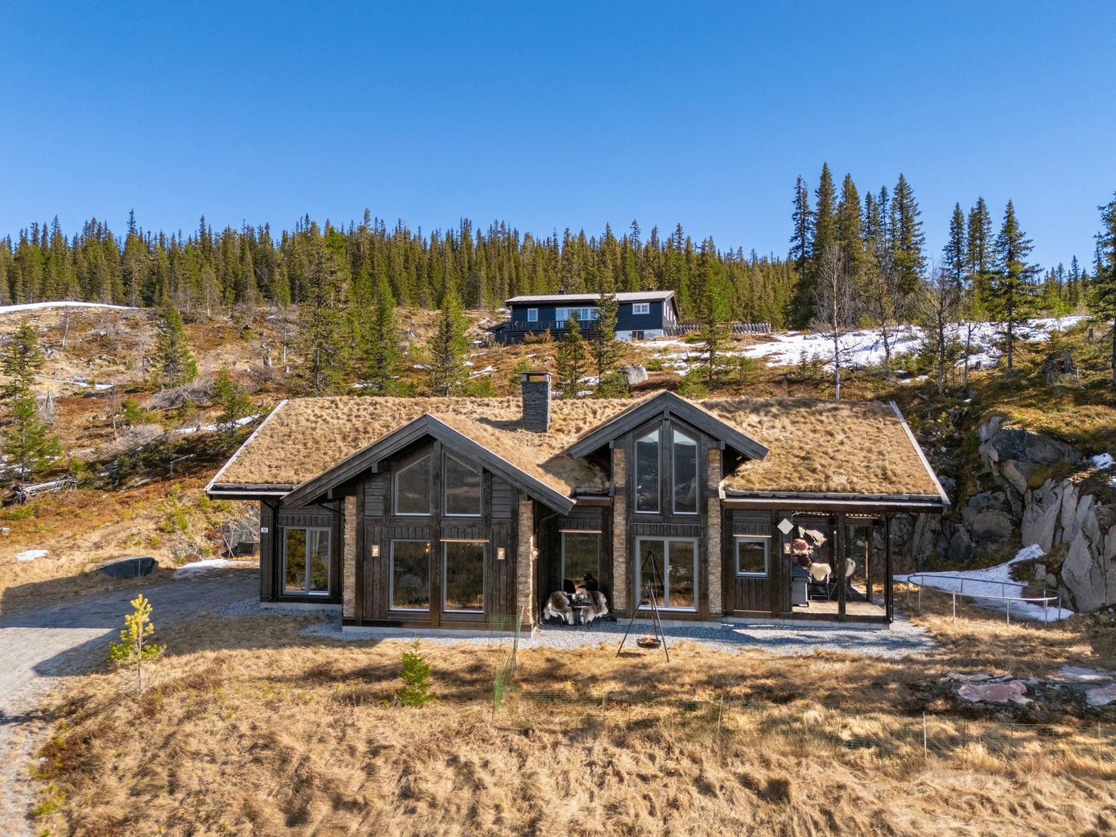 En solid bygget hytte av gode kvaliteter. Galleribilde