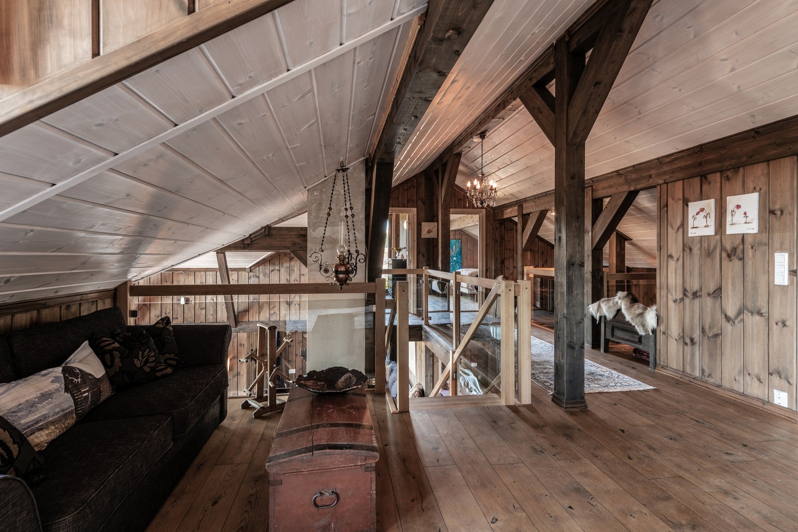 Hytten har ikke mangel på samlingspunkt. Galleribilde