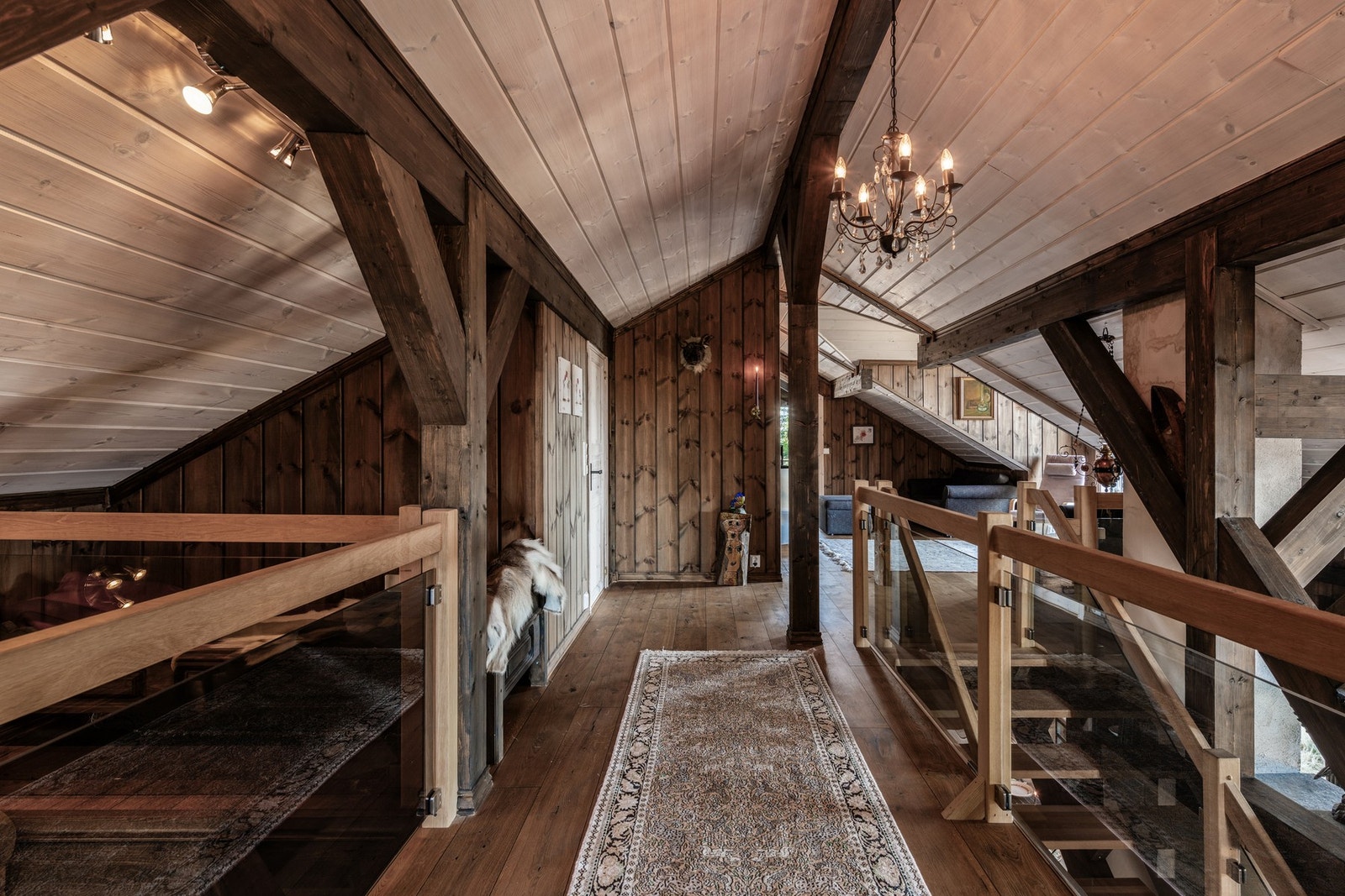 Detaljene setter preg på hytten og gir en elegant følelse. Galleribilde