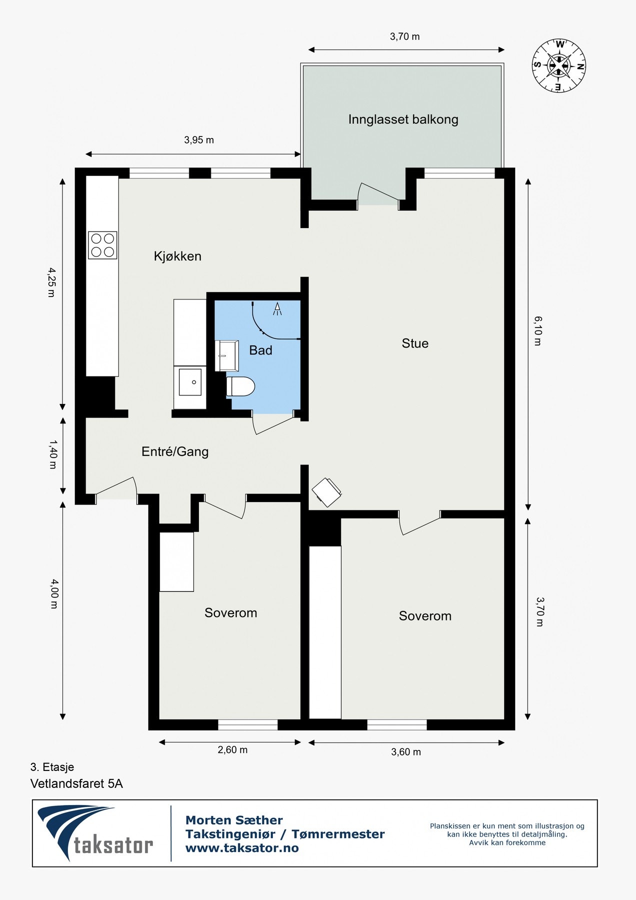 Planskisse. Galleribilde