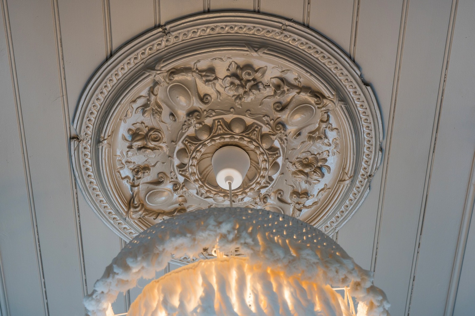 Detalj fra hovedsoverommet Galleribilde