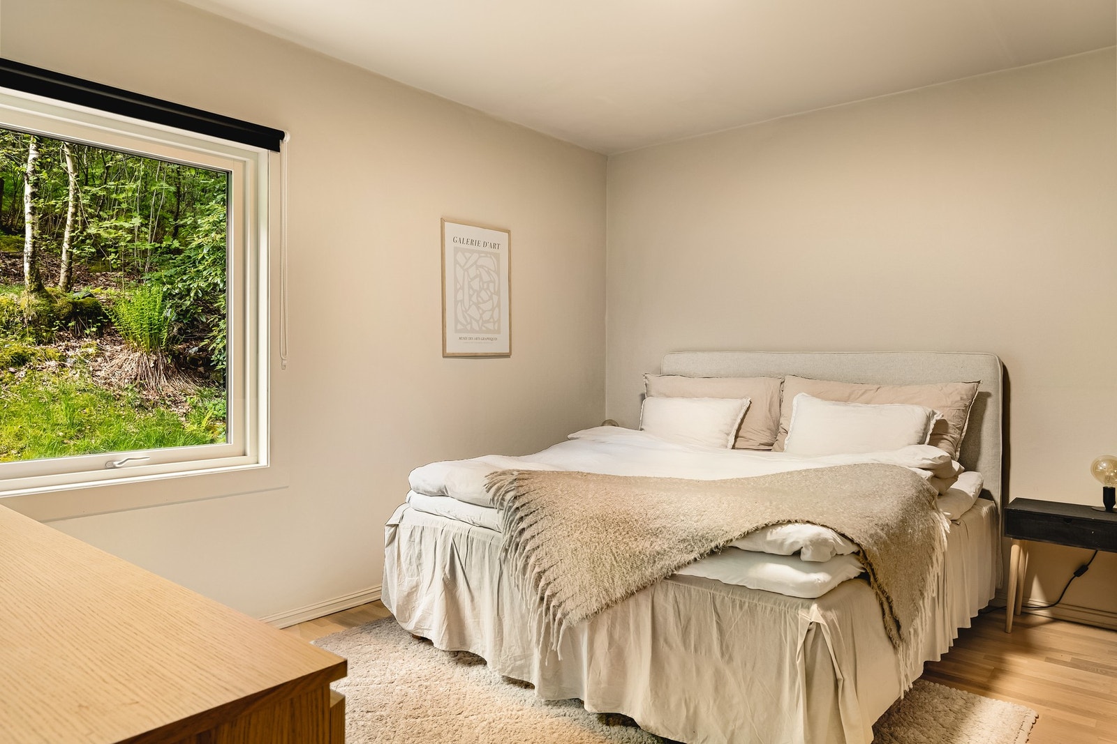 Hovedsoverommet måler hele 14,2 kvadratmeter Galleribilde